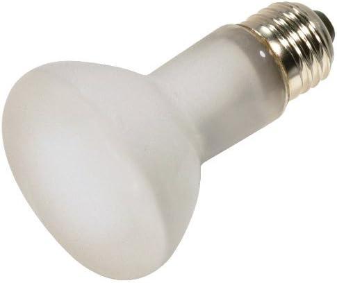 Satco 50 Watt Shatter-Proof R20 Incandescent Light Bulbs - 2700K Warm White, Frosted, 2000 Hours, 300 Lumens, Medium Base, 120V - 6 Bulbs Pack