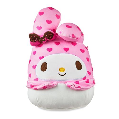 Squishmallows Official Kellytoy Sanrio 12 Inch Hello Kitty Friends Cinnamoroll Collectible Pillow Animal (Valentines Chocolate Melody)