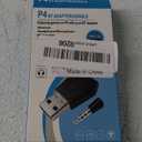 RALAN Bluetooth Dongle Adapter for PS4/PS5, Wireless Mini Microphone USB 4.0 Audio Adapter Receiver Compatible with PS4 /PS5 PlayStation Support A2DP HFP HSP