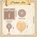 44 Pcs Mexican Cielito Lindo Party Decoration Bulk 2 Pack Mini Cielito Lindo Papel Banner 12 Papel Picado Cupcake Topper 12 Hanging Swirls 18 Latex Balloon for Party Decoration