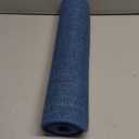 Kitchen Mats for Floor, Super Absorbent Kitchen Rugs Non Slip Washable, Soft Imitation Linen Braided Kitchen Runner Rug, Standing Mat Sink Mat, Easy to Clean, Blue 17x47