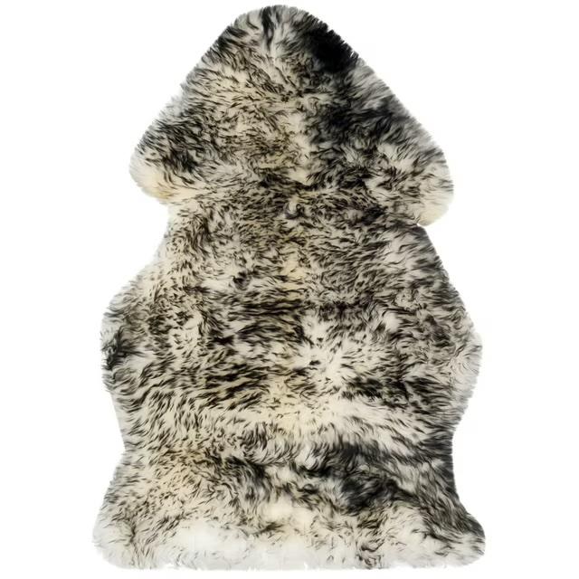 WaySoft Authentic New Zealand Sheepskin Area Rug, Versatile Fluffy Wool Cover, Perfect for Bedrooms, Living Rooms, Chair Covers, or Motorcycle Seats, Size 
2ft x 3ft