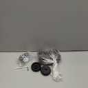 2 Pcs 490-241-0038 Universal Rolling Skid Shoes Wheel for Craftsman MTD Cub Cadet and Most 2-Stage and 3-Stage Snow Thrower Snowblowers, Universal Roller Skid Snow Thrower Shoes