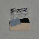OUKEMAX 2-Pack Reading Glasses for Women & Men – Blue Light Blocking, Anti-Glare, Lightweight, Spring Hinge, Multi-Color 1,0