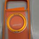 TORRAS Upgraded 360 Magnetic Stand for iPhone 17 Pro Max Case with Camera Control, Fit for MagSafe with Ring, Mil-Grade Protection, Translucent Slim for iPhone 17 ProMax Case Ostand, Neon Orange