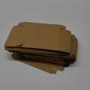 5x4x1 inch Small Shipping Boxes 50 Pack, Brown Kraft Corrugated Cardboard Mailer Boxes Bulk for Packaging Business Mailing GiftMini Mailer Boxes for Packaging Supplies
