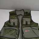 Foldable Outdoor Fishing Camping Travel Mesh Vest, Multi-Pockets Photography Lightweight Vests, XL