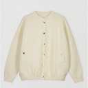 Women’s Cardigan Sweater Outerwear, Fall Knit Fitted Loose Sleeve , S