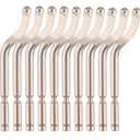 10PCS Cobalt Deburring Blades BS1018 S100 - High-Speed Steel Burr Removal Tool for Metal, Stainless Steel, Copper, Aluminum, Plastic, and High-Hardness Materials