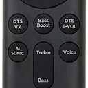 NTQinParts TV Remote Control Controller Replacement for TCL S45H S55H S Class 2.0/2.1 Channel Sound Bar Soundbar System