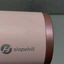 Slopehill Professional Ionic Hair Dryer, Powerful 1800W Fast Drying Low Noise Blow Dryer with 2 Concentrator Nozzle 1 Diffuser Attachments for Home Salon Travel (Pottery Pink and Rose Gold)