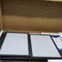 ZZL Over The Toilet Storage Cabinet,3-Tier,Bathroom Toilet Organizer,Waterproof, Cabinet Door Design,Freestanding Space Saver with 4 Hooks for Bathroom,Black