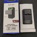 ZGEAR - Universal Camera Battery Charger W/LCD Charge Display