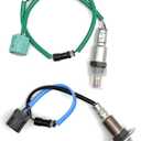 2PCS Upstream & Downstream Oxygen O2 Sensor for 2007-2009 Honda CR-V 2.4L – Replaces 234-9062 (Upstream) & 234-4359 (Downstream) – Direct Fit for 36531-RZA-013/36532-RZA-004