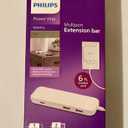 Phillip Power Strip Multiport Extension Bar, 6 Feet Braided Cord