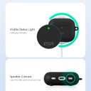 ESR for AirPods 4 Case (HaloLock), Compatible with AirPods 4th Generation Case (2024) (USB-C), Compatible with MagSafe, Full Drop Protection Cover with Carabiner, Magnetic Lid Lock, Black