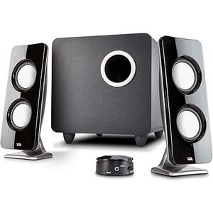 Cyber Acoustics CA-3610 2.1 Multimedia Speaker System with Subwoofer, Perfect Computer Speakers for PC or Mac, Great for Music, Movies, and Gaming