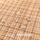 Kevin Textile Pack of 2 Decorative Outdoor Waterproof Throw Pillow Covers Pillowcases Modern Cushion Cases for Patio Couch Bench 22 x 22 Inch Beige