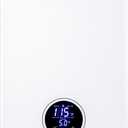 Tankless Water Heater, ECOTOUCH 27kW 240V Water Heater Electric Hot Water Heaters, Instant Hot Water with Self-Modulating, Up to 6.5GPM for 2-4 Point of Use, ETL Certified, ECO270S White