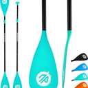 niphean Sup Paddle, Adjustable Paddle Board Paddles, Lightweight Kayak Paddle, Detachable Stand Up Paddle Board Accessories Oars with Aluminum Alloy Shaft and Fiberglass Blade