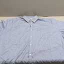 Alimens & Gentle Mens Linen Shirts Short Sleeve Button Down Shirts Wrinkle Free Casual Vacation Beach Summer Tops (3X-Large, Peacock Blue)
