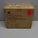 AAAAAcessories Outdoor Seat Cushions for Chairs, Waterproof, Fade-Resistant, 19" x 19" x 3", Patio Furniture Replacement Cushions, Set of 2, Turquoise Blue