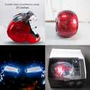 Iron-Mans Helmet Electronic Mark 5 Helmet Silver Voice Control/Sensing/Remote Control Open/Close with Sounds & LED Eyes Light Up Super Hero Movie 1:1 Model Prop, Large