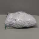 Adult Gandalf Cosplay Costume Gandalf Wizard Robe Cloak Robe Hooded Cloak Outfits for Halloween Carnival Party (Large, White)