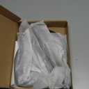 Siyzda Bath Toilet Paper Holder, Metal Toilet Tissue Roll Organizer Storage, Tissue Paper Holder Stand for Bathroom/Kitchen Countertop (20 H, Matte Black)