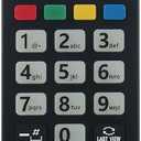 PERFASCIN PN-1LC Replacement Infrared Universal Remote Control for Panasonic PN-15-EL LCD 3D 4K LED TV N2QAYB000322 N2QAYB000323 N2QAYB000485 N2QAYB000486 N2QAYB000570 N2QAYB000779