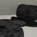 INFANZIA Dry Seat, Car Seat Protector Waterproof Carseat Liner Potty Training Toddlers, Baby and Infants, Piddle Pad for Carseats Strollers (Black, 2 Packs