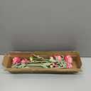 Briful 5PCS Artificial Chrysanthemum Flowers - 27.5'' Tall Faux Mums Floral Stems Pink Silk Chrysanthemums for Home Wedding Party Bouquet Arrangement Vase Centerpiece Dcor