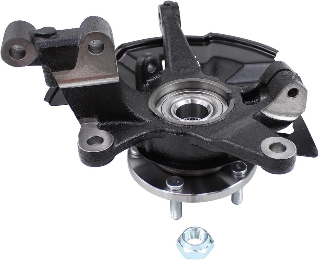 NewYall Front Right Steering Knuckle and Wheel Hub Bearing Assembly for Ford Edge 2011 2012 2013 2014