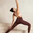 RUNNING GIRL Sports Bras for Women, Medium-High Impact Running Strappy Sports Bra with Removable Pads (M)