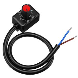 DC 0/1-10V Knob LED Dimmer (No Flickering or Humming), Low Voltage Passive Dimmer PWM Dimming for 0-10V or 1-10V Dimmable Electronic LED Driver (1 Pack)