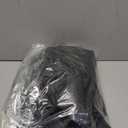 LUSHVIDA Square Fitted Table Cover Card Tablecloth 34x34 inch, 2 Packs Waterproof Elastic Vinyl Table Cloth with Flannel Backing Plastic Picnic Small Tables Top for Kitchen Dining Outdoor Party, Black