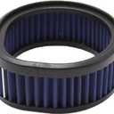 12-579 Motorcycle High Flow Air Cleaner Washable with Teardrop Air Filter Replacement for Harley Model S&S Super E & G Series Carburetors