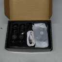 Motorcycle Tire Pressure Monitoring System, Motorcycle TPMS System with 2 External Sensors, LCD Display, IP67 Waterproof Dustproof, Motorbike Tyre Temperature Alarm, Two-Wheeled Motorcycle TPMS