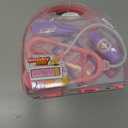 DiscoveryZone Pretend Doctor Kit for Kids  8Piece Medical Play Set with Stethoscope, Syringe & Carrying Case  Educational Doctor Play Toy for Toddlers 3+ (Boys or Girls)