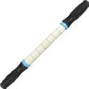 Muscle Roller Stick Ctwctr Massage Roller for Lymphatic Drainage, Cellulite Massager, Leg Massager for Circulation and Pain Relief, Deep Tissue & Trigger Point Massage (White)