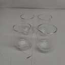 ComSaf Double Walled Glass Coffee Mugs(11 oz/320ml), Thermo Insulated Borosilicate Glasses for Coffee Tea Juice Latte Cappuccino Hot and Cold Drinks/Beverages, Set of 4