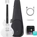 Enya Electric Guitar Nova Go Sonic Smart Electric Carbon Fiber Guitarra with 10W Wireless Speaker, Onboard Presets, All-in-One Portable Rig for Street Performers & Home Studios