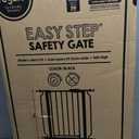 Regalo Safety 29-38.5" Baby Gate for Doorways & Bottom of Stairs, Pressure Mounted Baby Gate with Door for Babies, Toddlers & Pets, Tested & Safe for 30 Years, American Designed, American Owned, Black