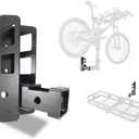 Hitch Wall Mount, Free Loader Hitch Holder & Garage Bike Rack Wall Mount, Heavy Duty Vertical Storage, Fits 2" Receiver, for Bike Rack, Cargo Carrierwith Powder Coated Finish