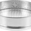 Home Soil Grading Sieve Soil Sifter for Gardening Sieve for Home Coffee Bean Hole Stainless Steel Household Grading Mesh