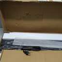 WALI Floor TV Stand with Power Outlet, Tall TV Stand Mount for 32-75 inch TV up to 110 lbs, Swivel and Height Adjustable TV Stands with Wood Base for Bedroom, Office(TVDVD-7P), Black