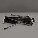 BrizLabs Solar Garden Lights, 4 Pack 32 LED Solar Powered Firefly Lights, 2 Modes Swaying Light, Waterproof Globe Pathway Outdoor Lighting for Yard Pathway Walkway Patio Decor, Warm White