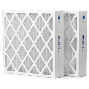 Filters Fast Compatible Replacement for Honeywell 20x20x5 Air Filter MERV 8 FC100A1011 Pleated AC Furnace Air Conditioner Filters Actual Size: 19.75 x 19.875 x 4.375, 2-Pack