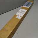 DEZ FURNISHINGS EZ Stick No Drill No Tools Cordless 1" Light Filtering Cellular Shade, 26" W x 72" H, Linen