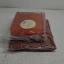 Monbix Queen Comforter Set - 7 Pieces Burnt Orange Bed in a Bag Queen Bedding Sets with Comforters, All Seasons Fall Comforter Bed Set with Sheets,Pillowcases & Shams